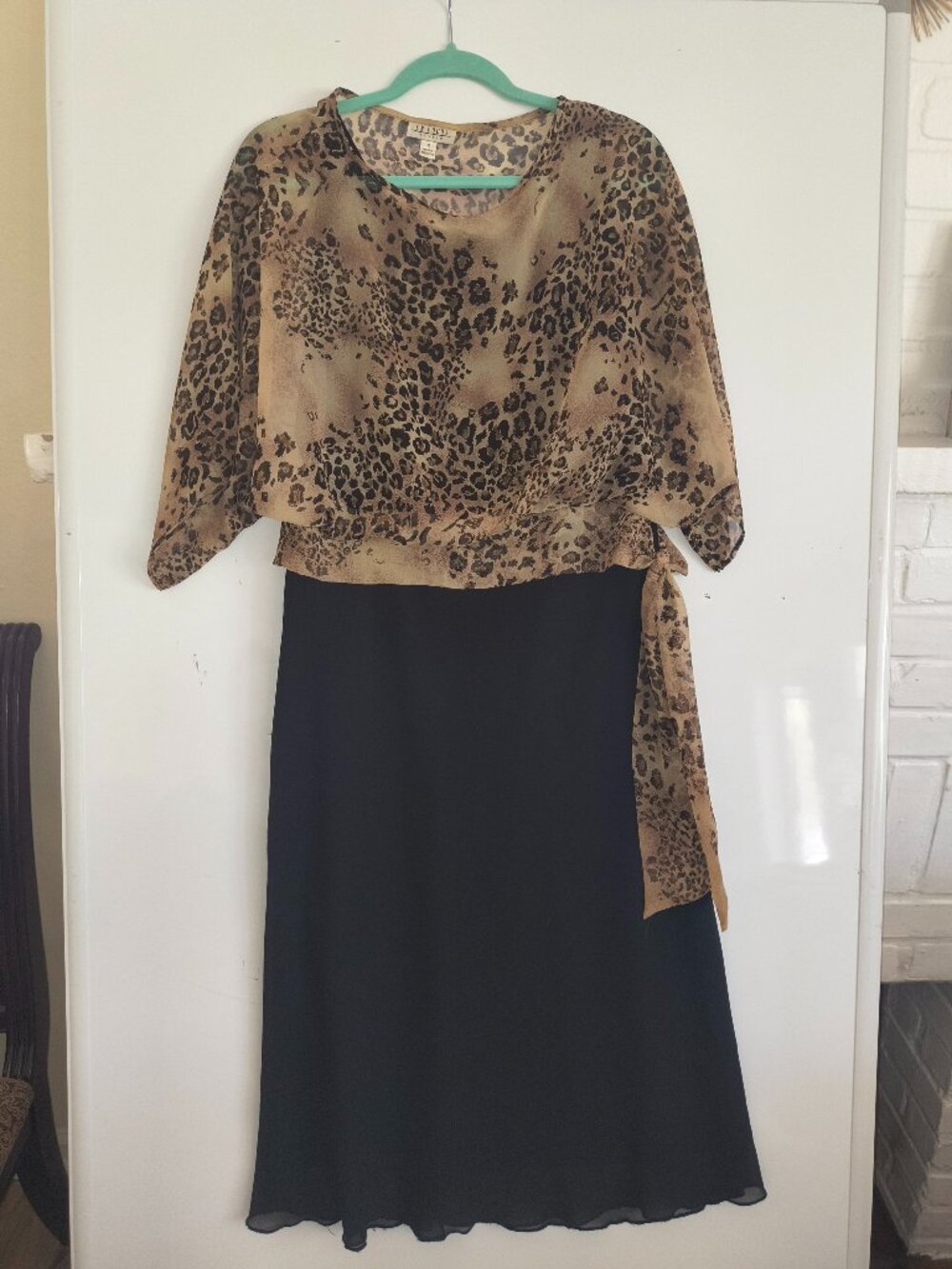 En Focus Studio Animal Print Dress